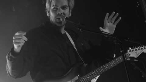 Chris Ledbury performing with his Virginia Beach band, Berries, at the Annex in Norfolk on May 2, 2026.