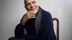Actor, singer and activist Harry Belafonte from the documentary film "Sing Your Song," poses for a portrait during the Sundance Film Festival in Park City, Utah on Jan. 21, 2011. Belafonte died Tuesday of congestive heart failure at his New York home. He was 96. (Victoria Will/AP)