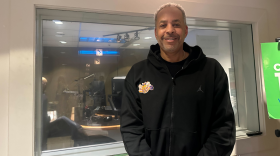 Dell Curry visits “Charlotte Talks” ahead of the Charlotte Hornets retiring his No. 30 jersey on March 19, 2026.