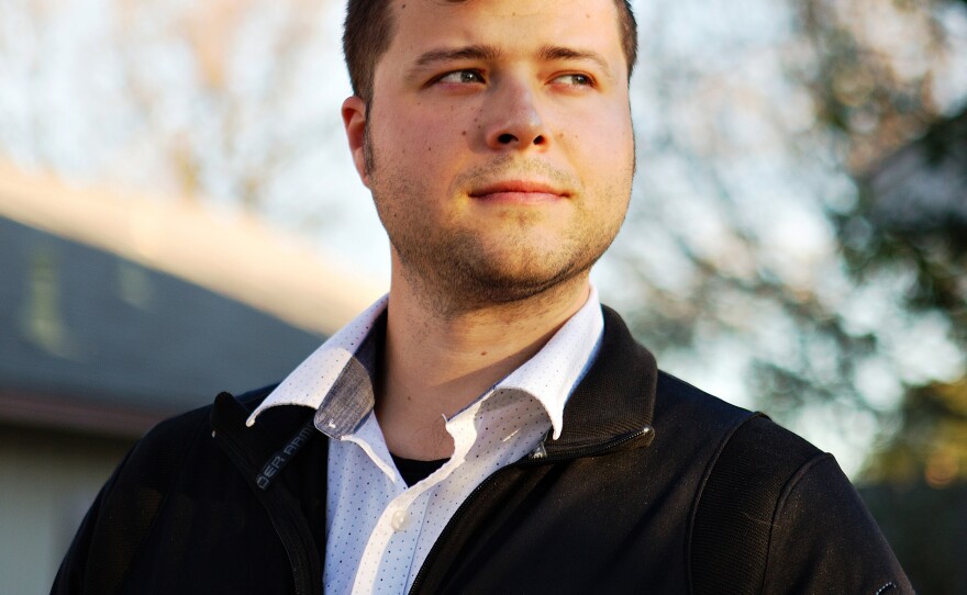 After moving to Austin, Andrew Mentzel has struggled to book enough gigs as audio and video tech, which only got worse as the pandemic meant canceled live events.