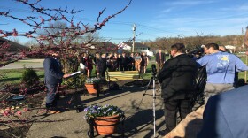 Tuesday past and present residents, first responders and city and township officials gathered to remember the devastation and how the community came together to rebuild.