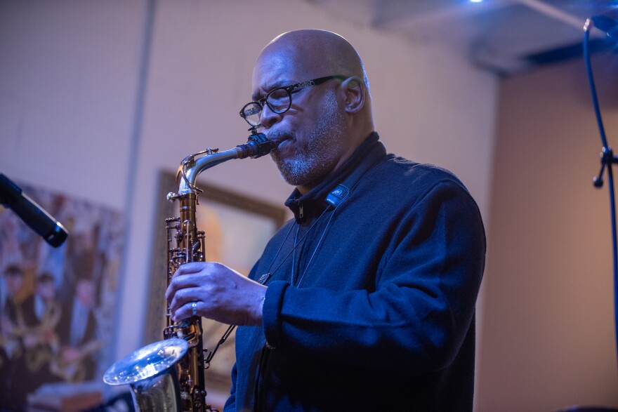 Greg Osby at the IDEA Center of the Arts in Camden, NJ on Oct. 7, 2023.