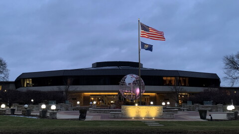 Amway's world headquarters is in Ada, Michigan.