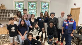 The cast and directors of Junior Players' production of "A Midsummers Night's Dream."