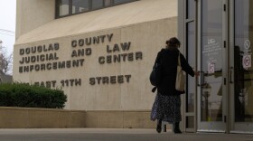 Arguments took place in Douglas County District Court, seen here before a hearing on a challenge to a different law in November.