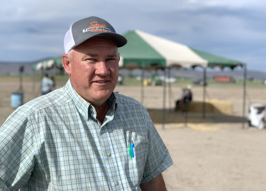 Third-generation Klamath Basin farmer Scott Seus helped organize the Shut Down Fed Up convoy.