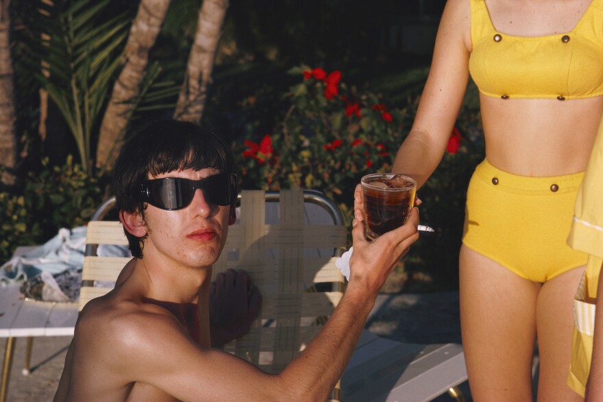 George Harrison in Miami Beach, 1964.