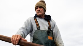 Oysterman Roger Mathis received one of the limited licenses to harvest wild Apalachicola oysters this season