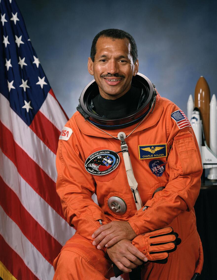 Maj. Gen. Charles F. Bolden Jr. during his time at NASA.