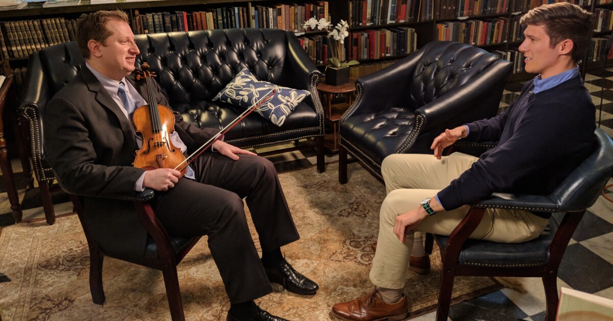 Violinist Brings Sound of SeventeenthCentury Stradivarius to