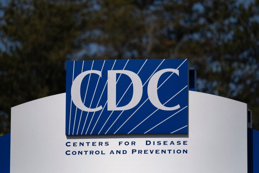FILE - This April 1, 2025 photo shows the Centers for Disease Control and Prevention building in Atlanta. (AP Photo/Ben Gray, file)