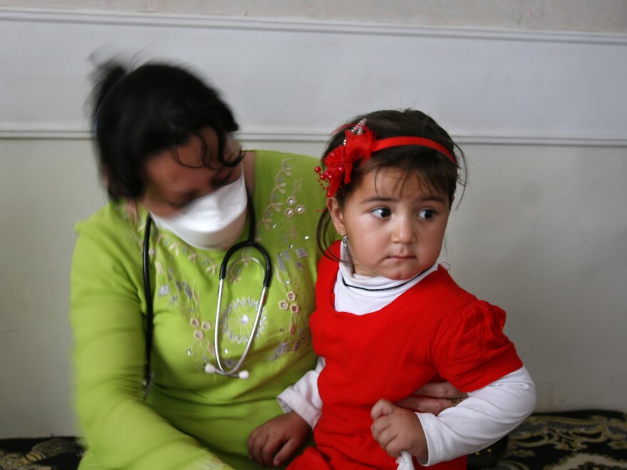 Ruqiya Hasanova,4, had a severe allergic reaction to one of her tuberculosis medicines. So doctors in Tajikistan had to special order drugs for her from Europe.