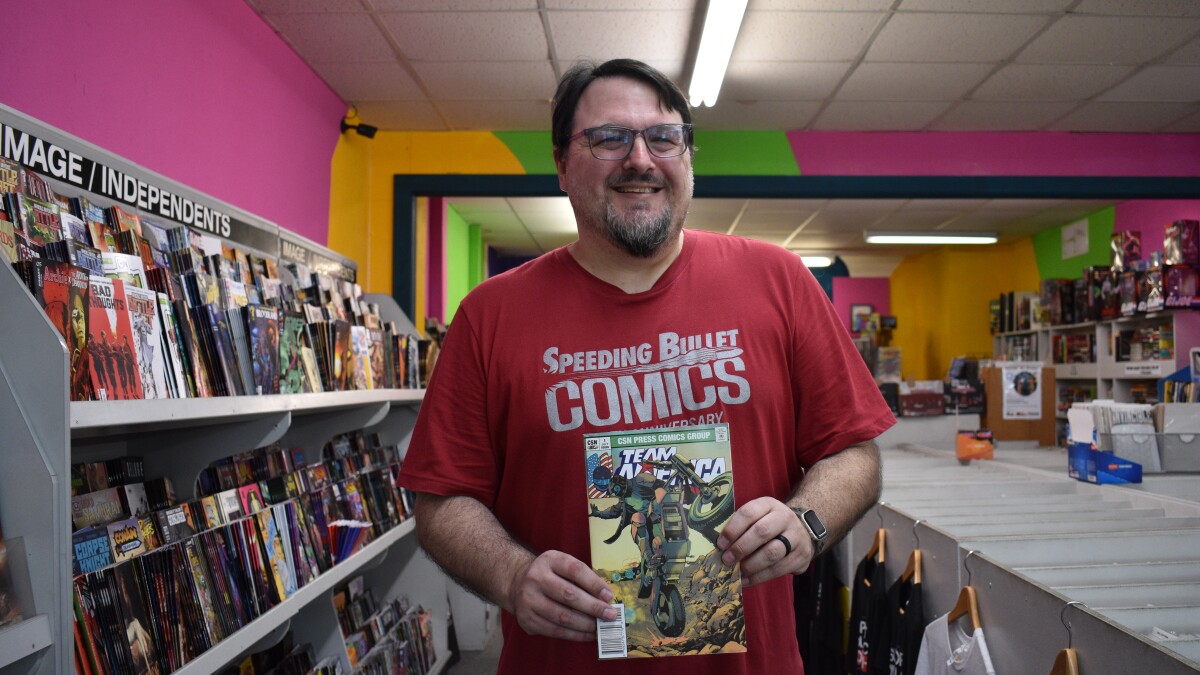 Oklahoma writer, comic book store owner revives 1980s comics series