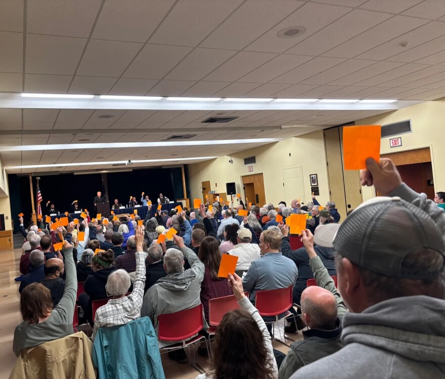 Voters in Newington voted to pass three articles during a special town meeting May 30, 2026 in support of a tax increment financing district for redevelopment of the former Mall at Fox Run and Newington Park shopping center.