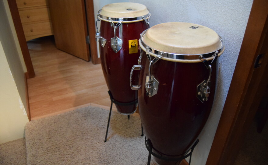 Musical instruments fill the house at reSTART, the inpatient digital addiction treatment program, but these drums outside the rooms are mostly used to wake "clients" up in the morning.