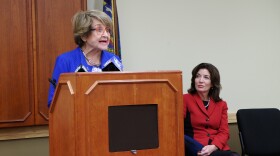 Congresswoman Louise Slaughter and Lieutenant Governor Kathy Hochul discuss the latest version of the tax bill.