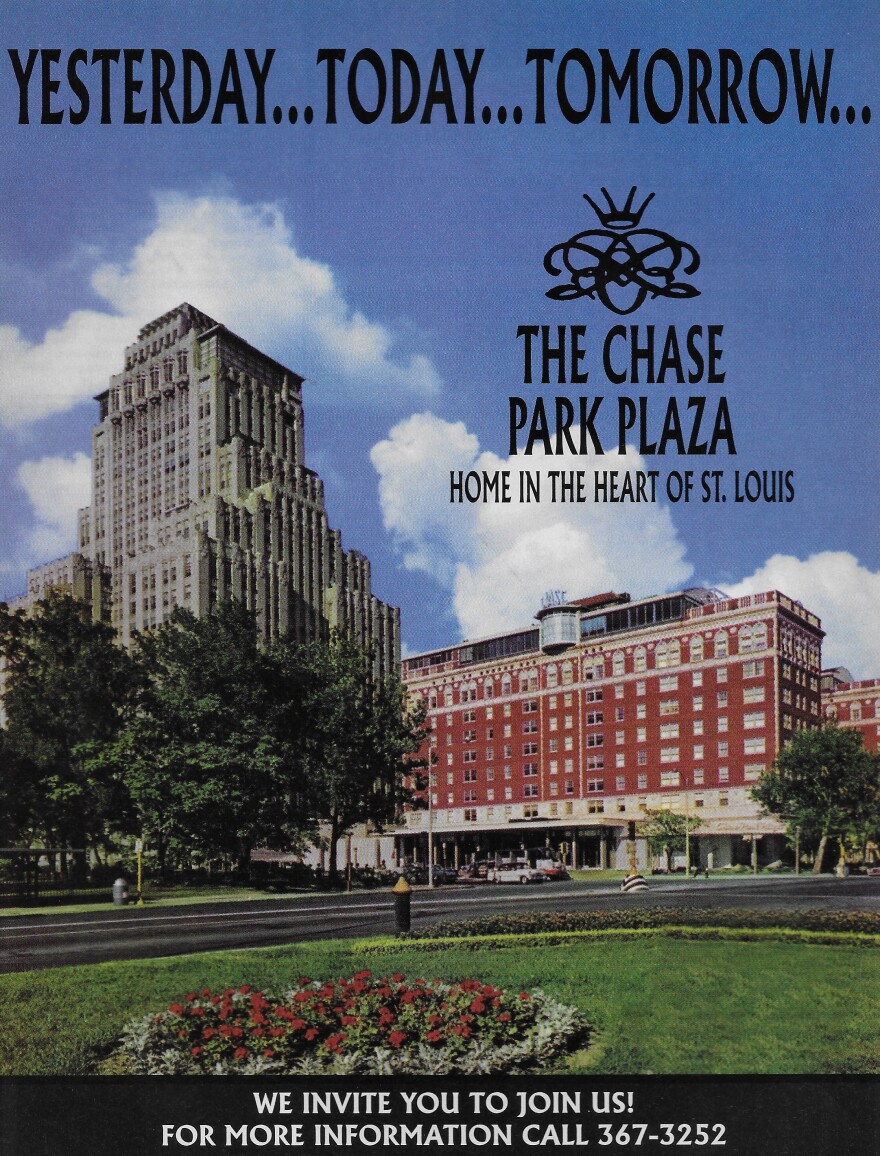 Chase Park Plaza’s Kiel Auditorium could seat more than ten thousand people for the more popular “Wrestling at the Chase” matches.