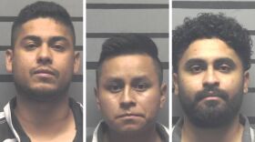 Left to right: Neville Mayorga-Rosales, Manuel Sente-Tevelan, Jose Gomez-Iras (Courtesy of Hopkins County Jail)