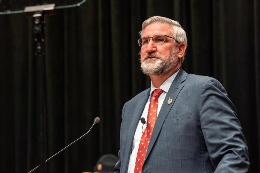 Gov. Eric Holcomb's 2021 State of the State address will look and sound very different from any that have come before it.