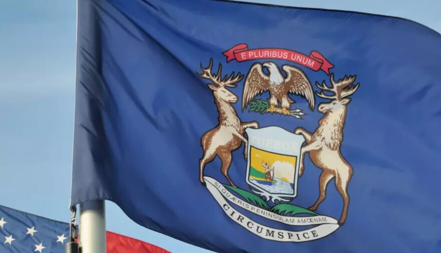 Michigan flag