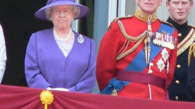 Queen Elizabeth, Prince Philip and Price Harry
