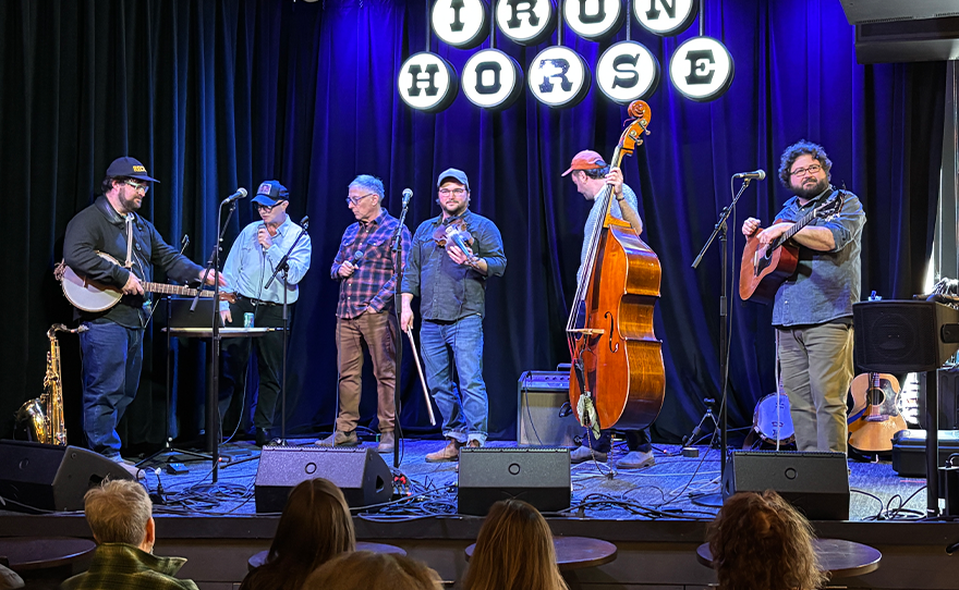 The Faux Paws perform on The Fabulous 413 for the Back Porch Festival.