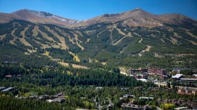 Breckenridge Ski Resort above town seen on Wednesday, September 15, 2021. The town council is weighing a cap on short-term rentals to help slow the conversion of long-term rentals into vacation rental homes.