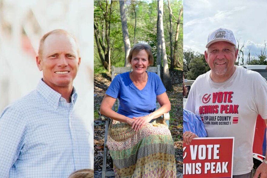 Left to Right: Chad Bailey, Pamela Palmer and Dennis Peak