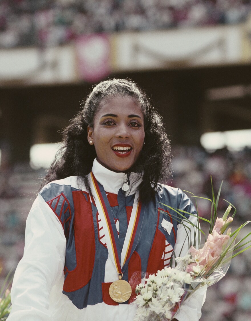 Remembering Olympic Gold Medalist Florence Flo Jo Griffith Joyner WUSF remembering-olympic-gold-medalist-florence-flo-jo-griffith-joyner-wusf