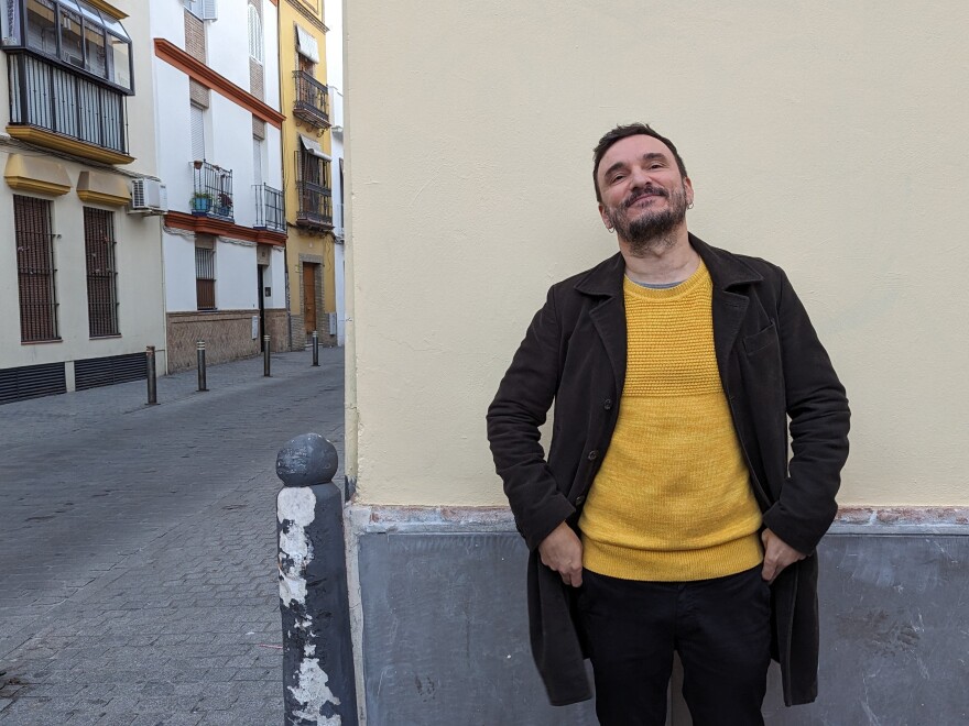 Miguel López was born and raised in the city center of Seville, where he still lives today.