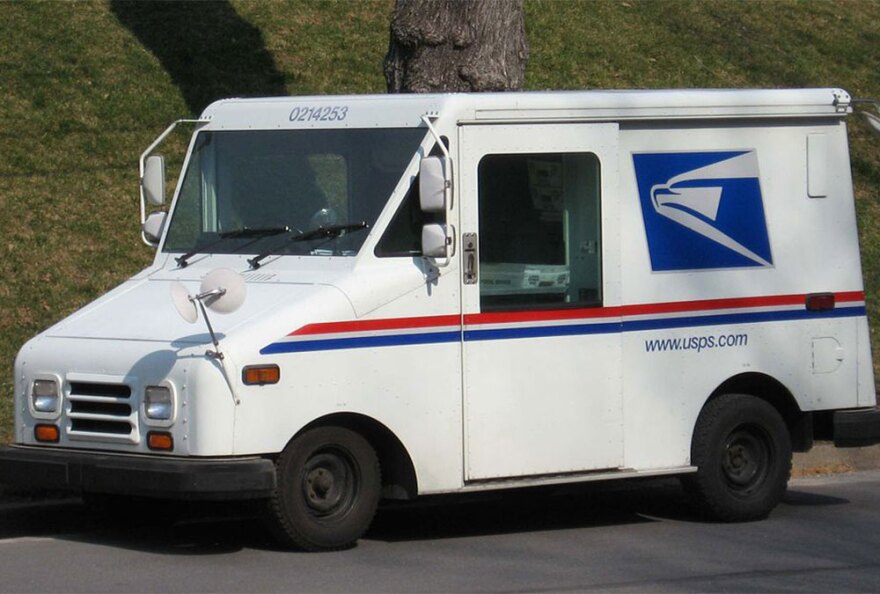 U.S. Postal Service Mail Truck