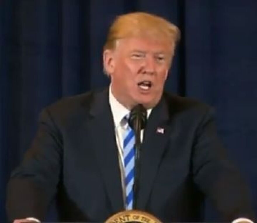 President Donald Trump suggested the law reforms in a speech Monday morning.