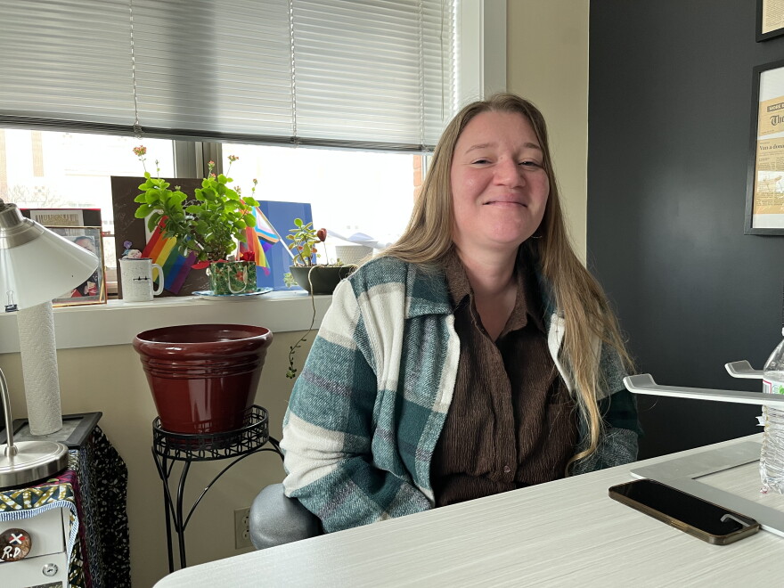 Ashley Perry, Director of the Overdose Prevention Center in Providence.