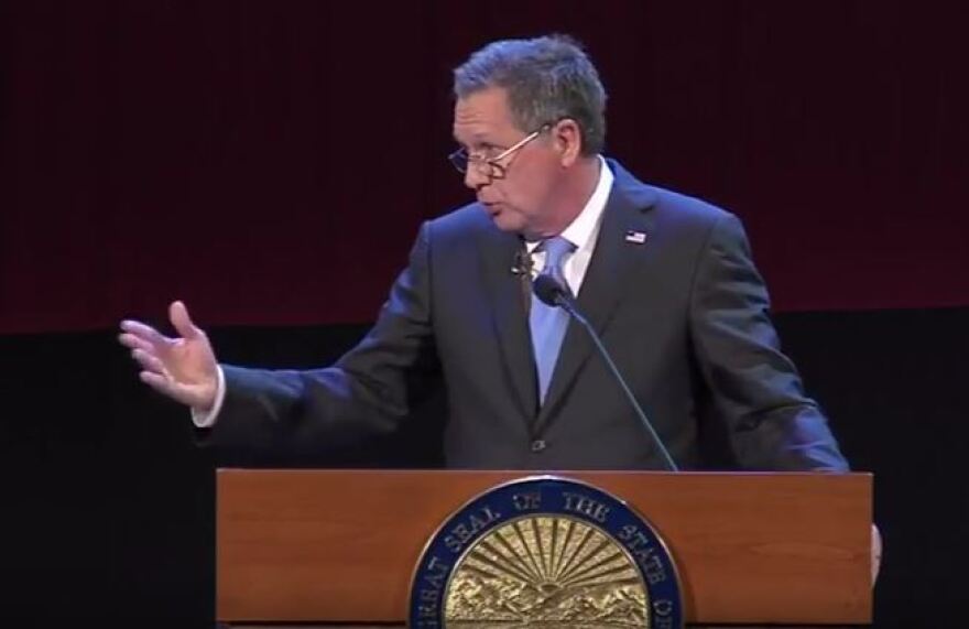 Kasich at the 2017 State of the State