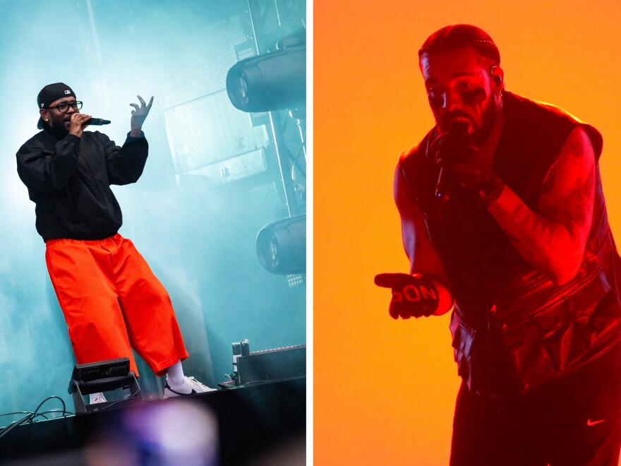 License Rapper Taking the toll of Drake and Kendrick Lamar's vicious, gripping ...