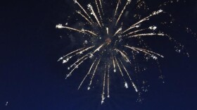 Fireworks at Glen Oak Park Ampitheatre