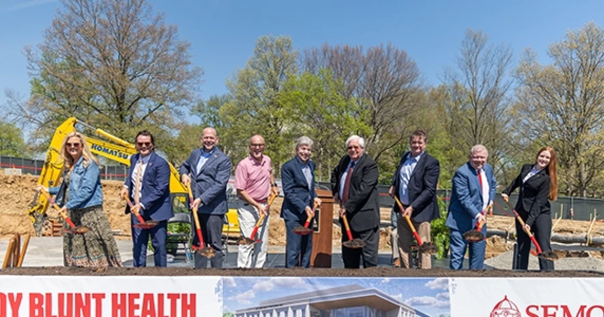 SEMO Looks to the Future of Regional Health Care Education with Roy Blunt Health Professions Hall Groundbreaking