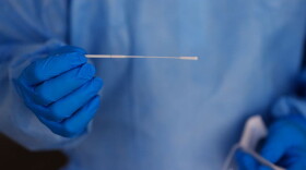 A coronavirus test swab. (Tom Pennington/Getty Images)