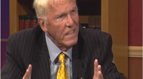 Al Dunlap discusses the Dunlap Career Center with Eric Barron on WFSU-TV (2010)