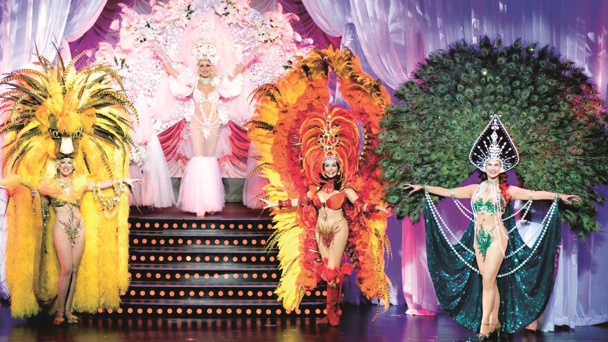 Each season during the Follies' "Pretty Girl" number, dancers introduce themselves to the audience while wearing extraordinary costumes, and prove that age is just a number.