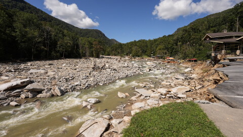 The village of Chimney Rock is one of eight communities to receive a loan for ongoing Hurricane Helene recovery efforts.