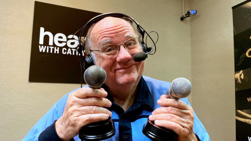 Photo by WHRO. Vincent hosted the WHRO podcast “This Week in Mal’s World” and was a regular guest on WHRV’s “HearSay with Cathy Lewis.”
