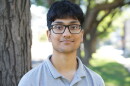 Rahul Nair stands in front of the Utah State Board of Education in Salt Lake City, Sept. 4, 2026. The high school senior wants to start a student-led taskforce tackling AI policy in the classroom.