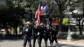 Bexar County Sheriff's Color Guard at Veterans Day Parade November 8th, 2025