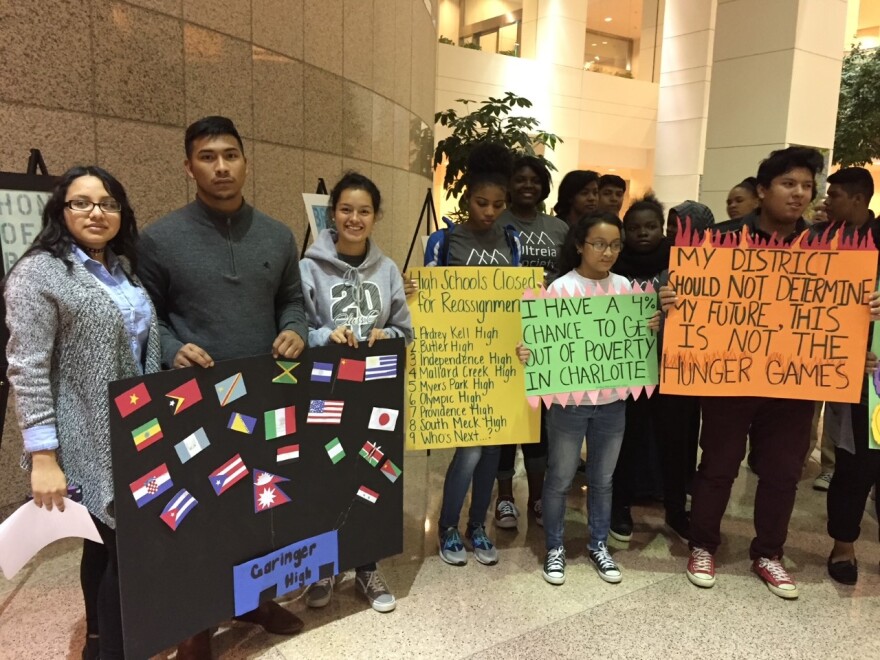 Large Nc School Districts Join Push For New Integration Tactics For Cms Test Comes In 2022 Wfae 90 7 Charlotte S Npr News Source Garinger High School Zone Map 2022