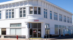 A view of the Judd Foundation offices in Marfa, Texas