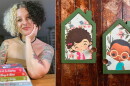Milwaukee artist and author Ellia Ana Hill.
