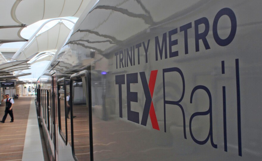 TEXRail began service on Jan. 10, 2019.