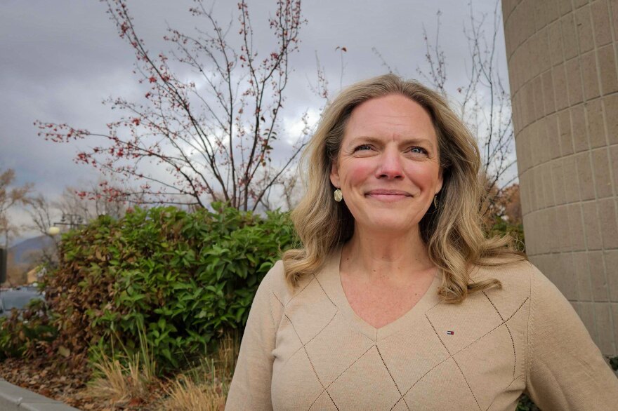 Janet Wampler, mayor of the soon-to-be Ogden Valley City, poses for a portrait in Ogden, Nov. 20, 2025.