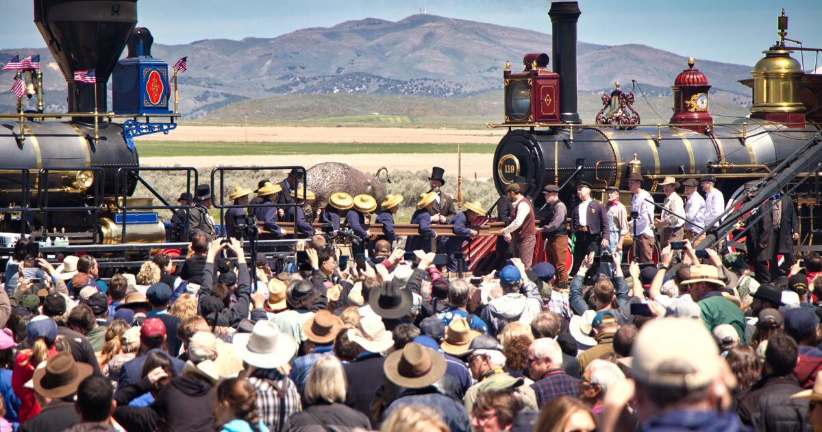 Photos 150th Anniversary Celebration Of The Golden Spike KUER